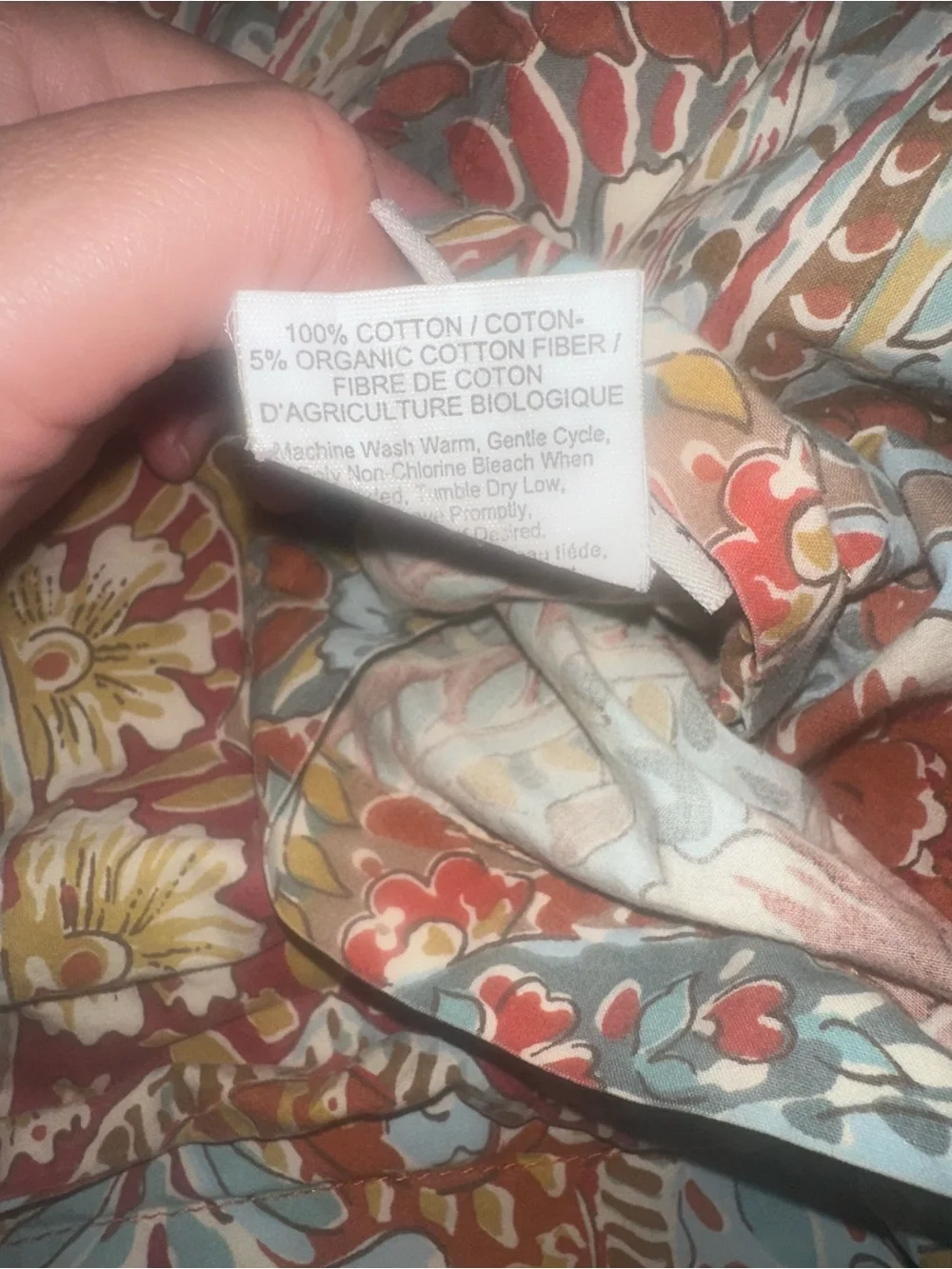 Pottery Barn Bella Paisley Duvet Cover and Shams Queen